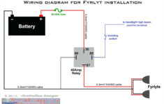 12V 5 Pin Relay Wiring Diagram Driving Lights How To Wire Of