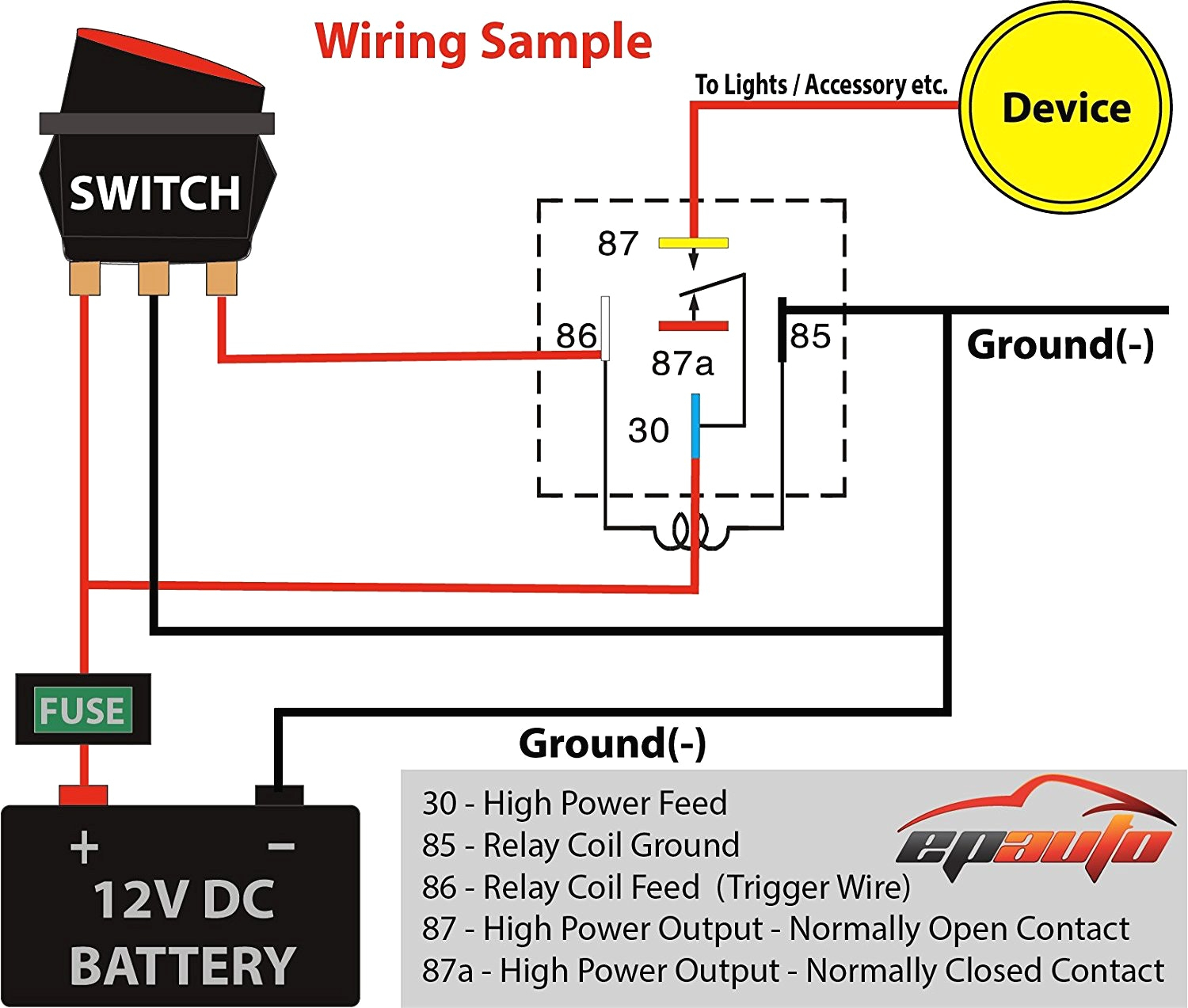 Diagram] Wiring Diagram For Relay Full Version Hd Quality