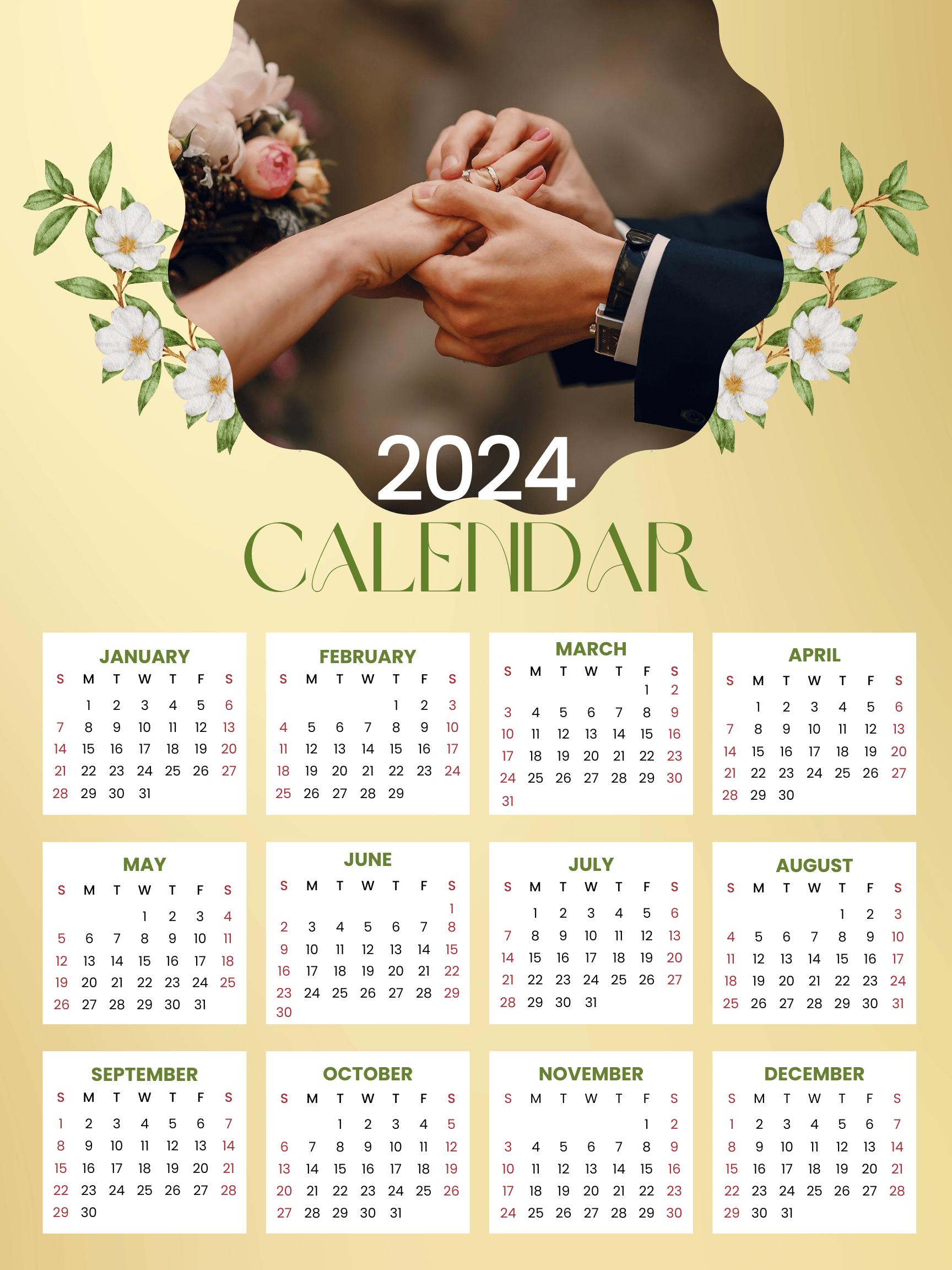Free Printable 2024 Calendar-5