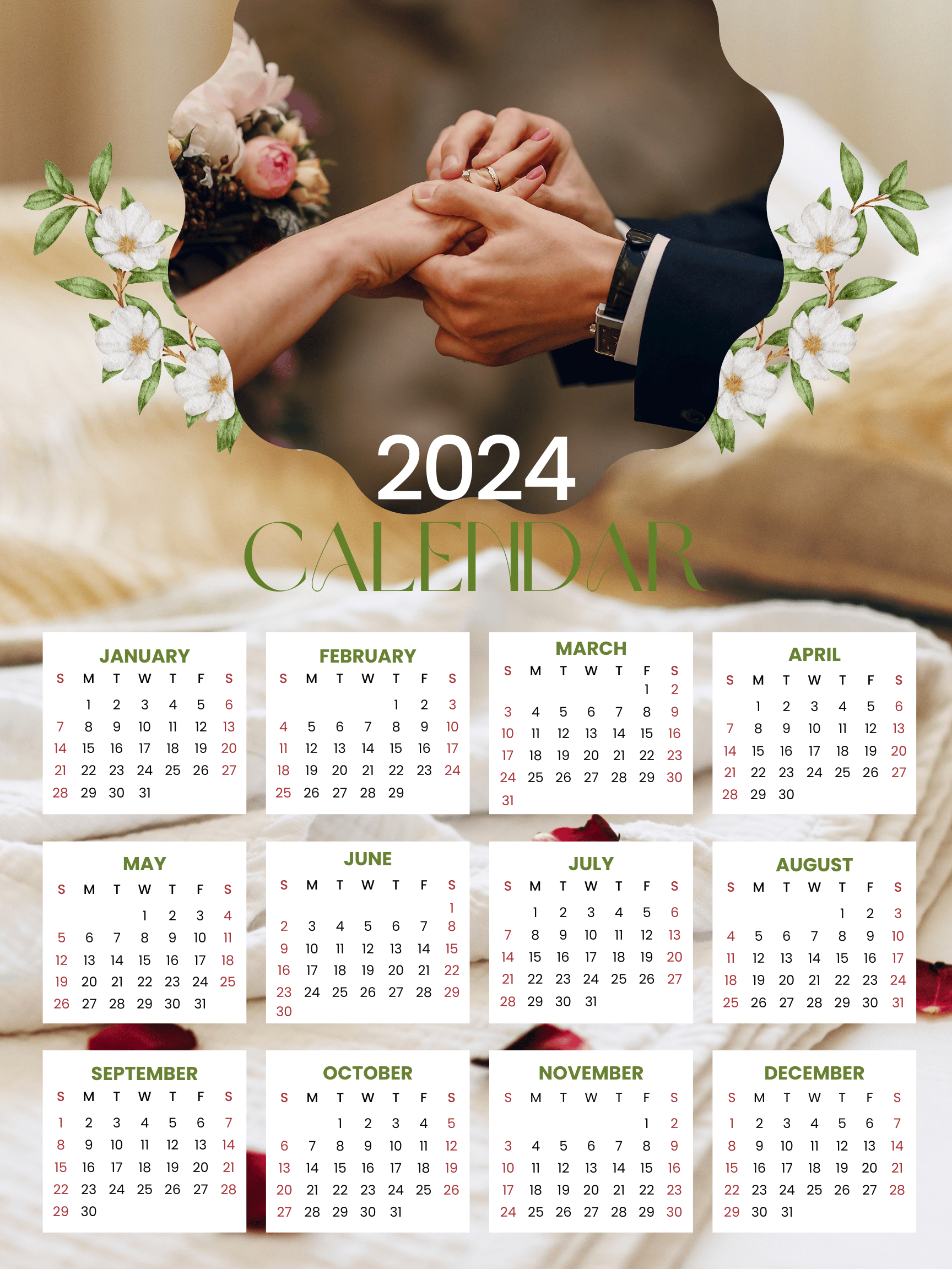 Free Printable 2024 Calendar-7